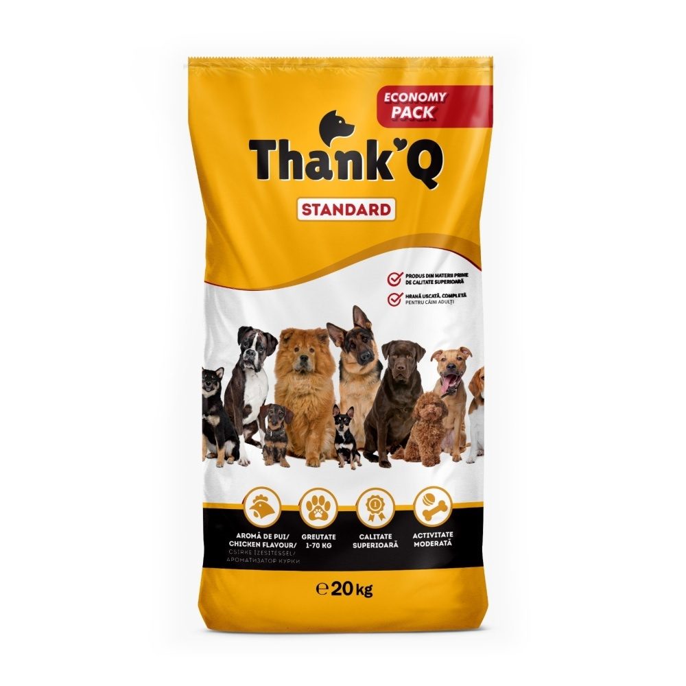 Thank´Q Standard Dog Adult Kuře 20 kg