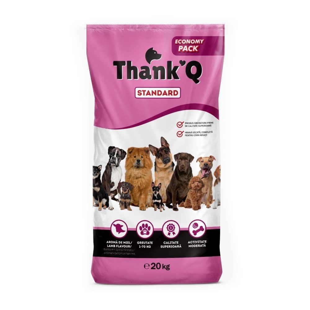 Thank´Q Standard Dog Adult Jehně 20 kg