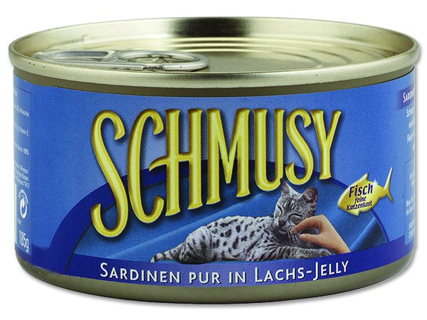 Konzerva Schmusy sardinky 185 g