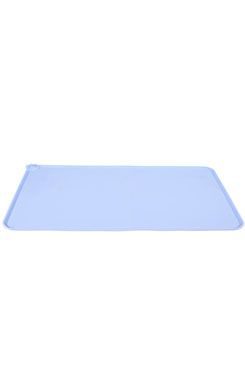 Podložka hladká SILICONE pod misku, modrá L Zolux
