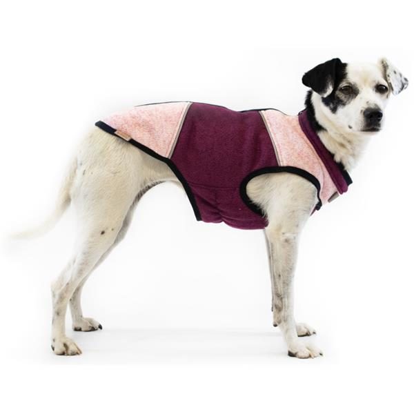 Obleček svetr Tulák Frankie vínový 45cm