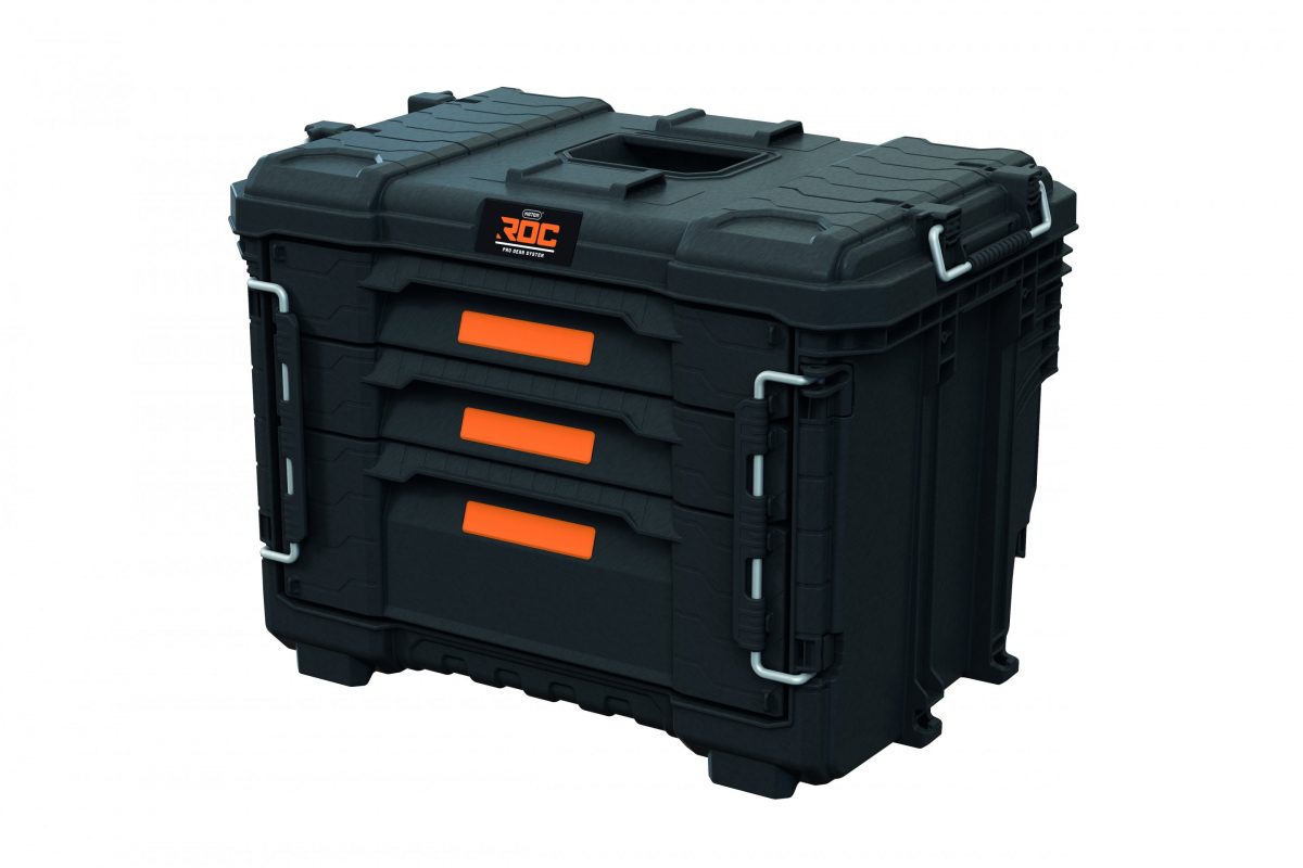 Keter Roc Pro Gear box na nářadí 3 šuplíky XL 259671