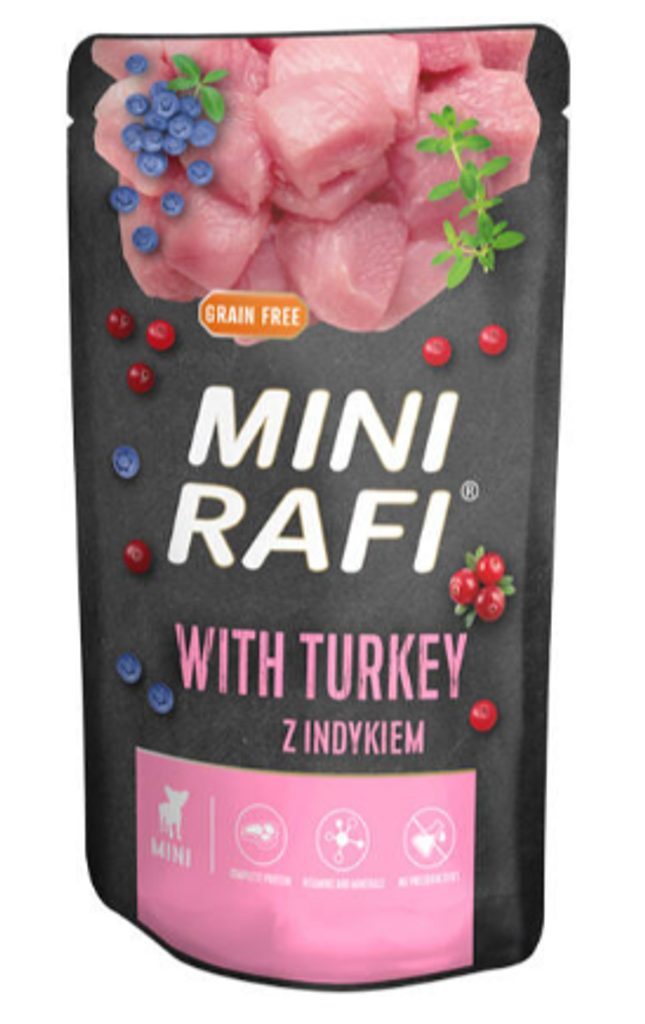 RAFI Paté krůta - kapsička pro psy 150g