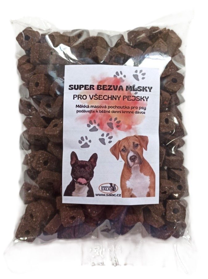 Kroužky jehněčí 2kg sáček - poloměkký pamlsek