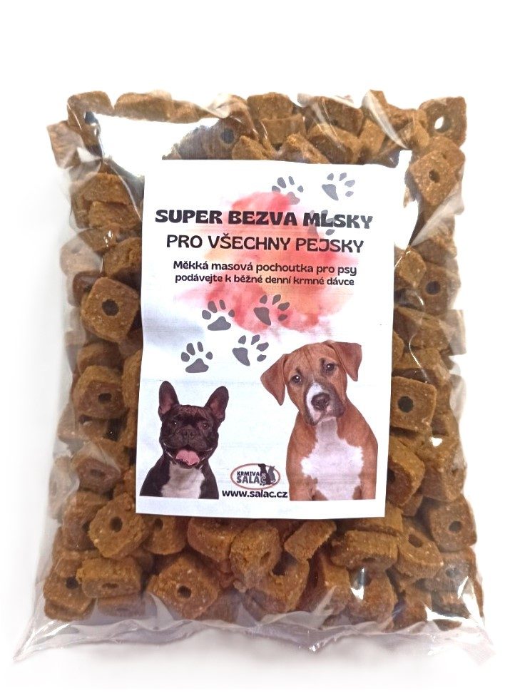 Kroužky kuřecí 2kg sáček  - poloměkký pamlsek