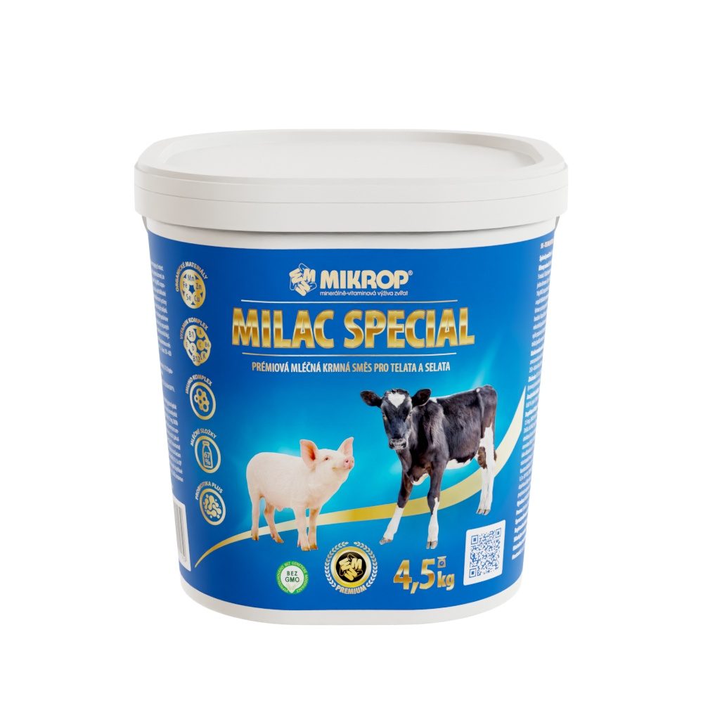 Mikrop MILAC Special krmné mléko 4,5 kg