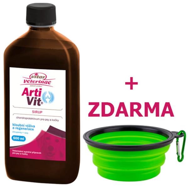 Artivit sir. 500 ml+cestovní miska zdarma