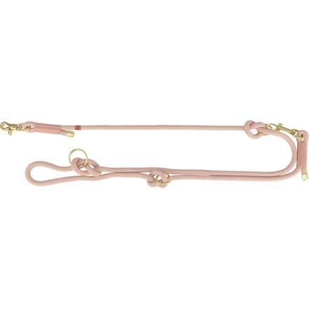 Soft Rope prodlužovací kulaté tkané vodítko, růžová/světlerůžová L-XL: 2,00 m/ 13 mm NOVÝ