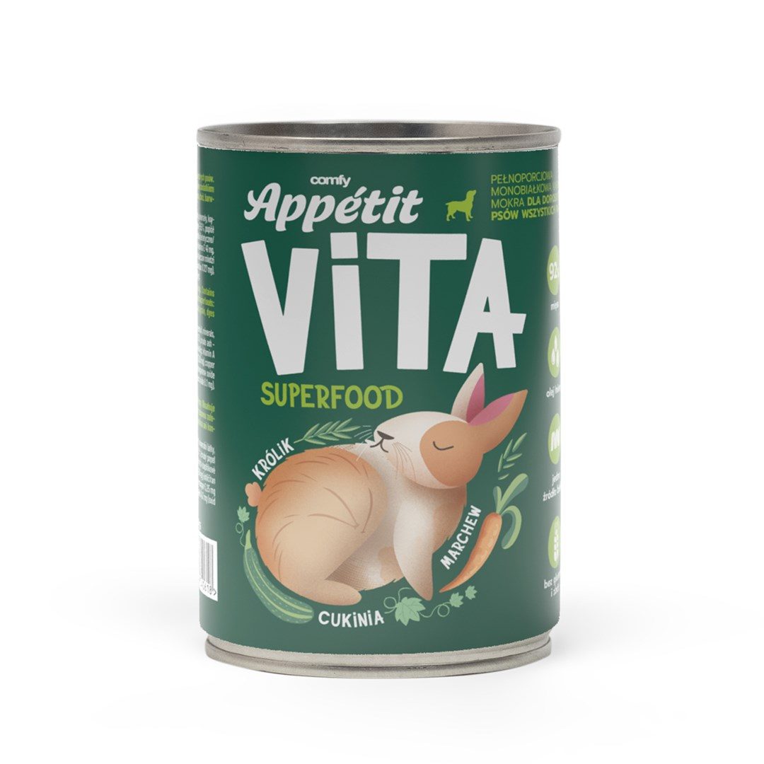 COMFY APPETIT VITA KRÁLÍK 400G (N)