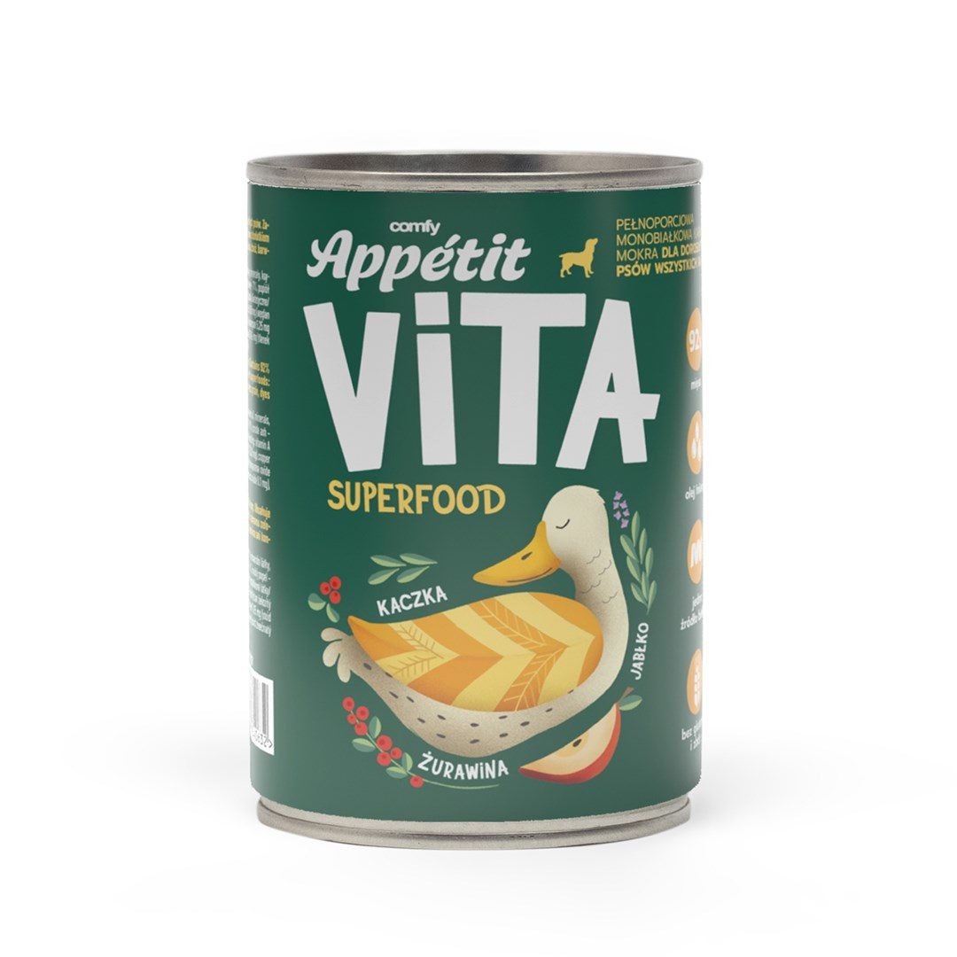 COMFY APPETIT FARM KACHNA 400G (N)