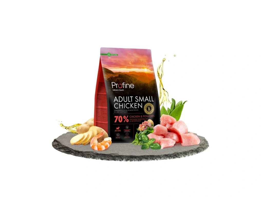 Profine Dog Dry Adult Small Chicken 3kg