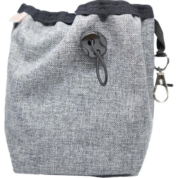 Pamlskovník nylon Ellis šedý 15 x 15 cm