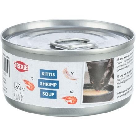 Trixie Shrimp Soup kuře & krevety 4 x 80 g