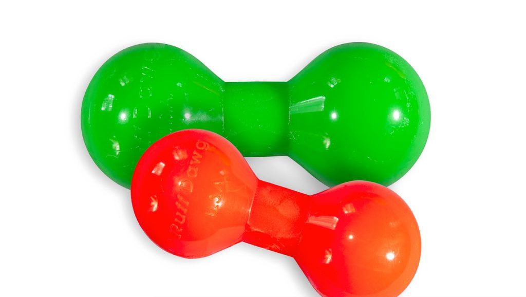 Ruff Dawg nezničitelná hračka pro psy činka 15cm