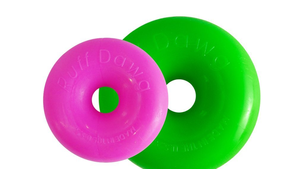 Ruff Dawg nezničitelná hračka pro psy donut 11,5cm