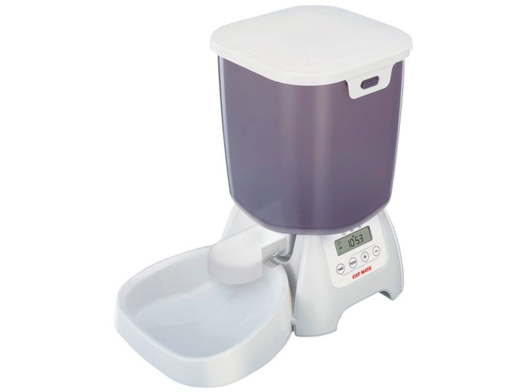 Automatický dávkovač granulí pro kočky a psy KERBL 80853 CAT MATE 3kg