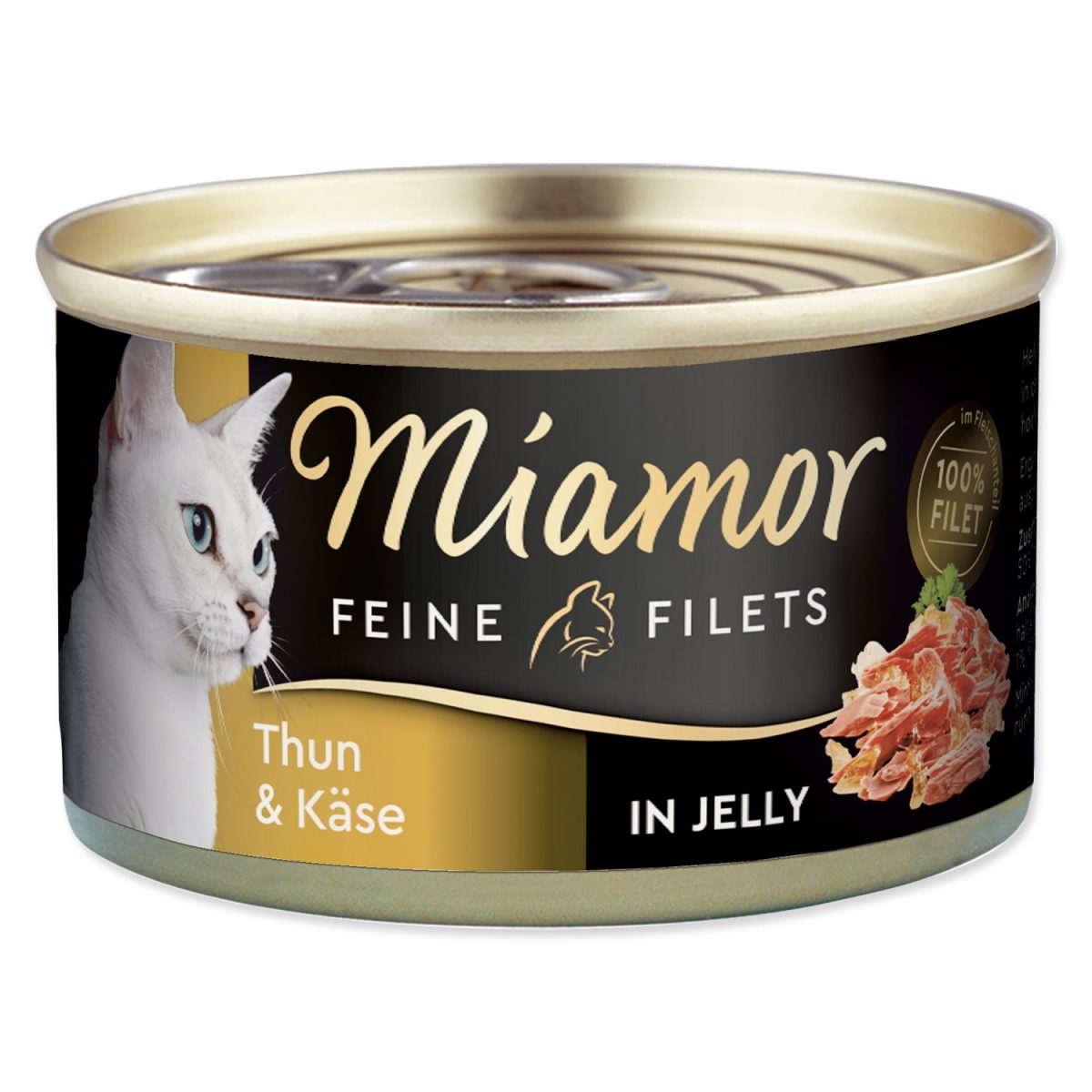 Finnern Miamor Fine Finest tuňák+sýr konzerva 100g