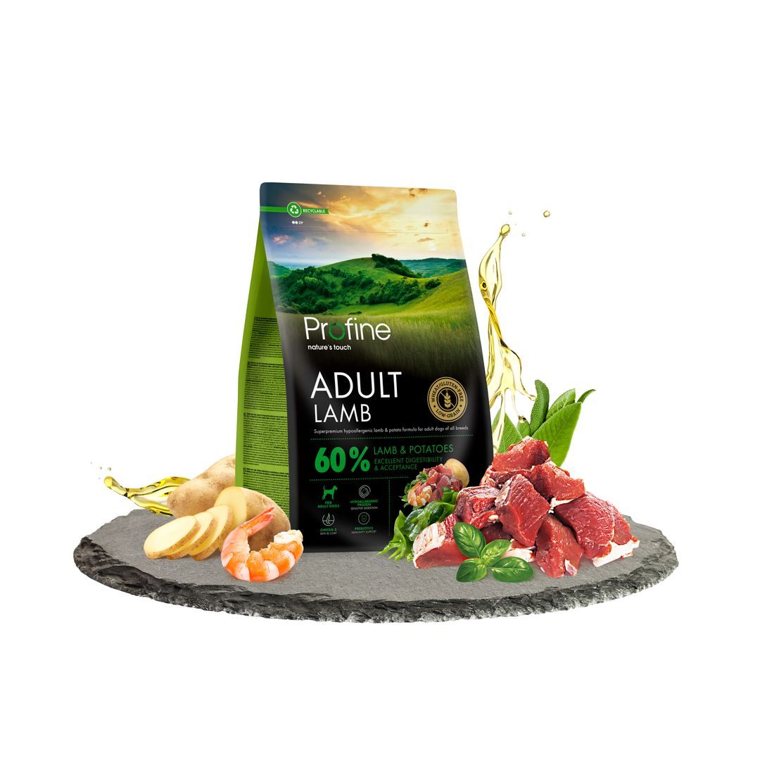 Profine Dog Dry Adult Lamb 3kg
