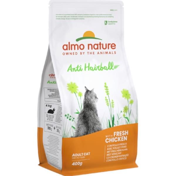 Almo Nature Holistic cat Anti-Hairball kuře 400g