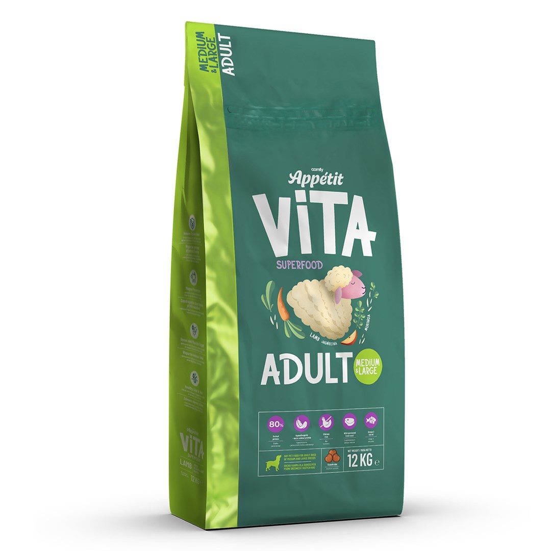 Comfy Appetit VITA M/L jehněčí 12KG