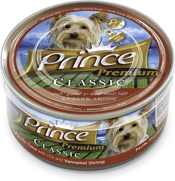 PRINCE PREMIUM 170 G DOG VANNAMEI SHRIMP (pacific tunak s ryzi)