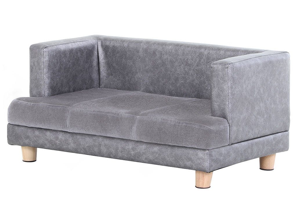 Pohovka pro psy PAWHUT D04-135, šedá, 68x41x32 cm