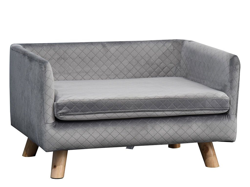 Pohovka pro psy PAWHUT D04-159CG, tmavě šedá, 64x45x36 cm
