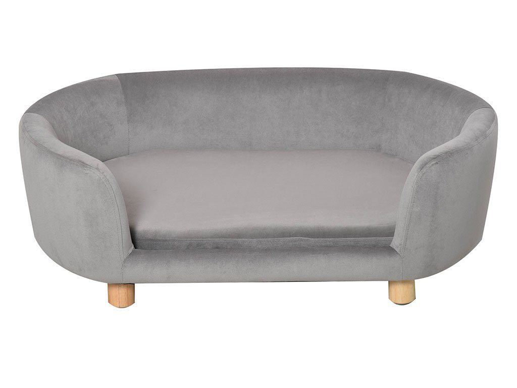 Pohovka pro psy PAWHUT D04-167GY, světle šedá, 86x55x33 cm