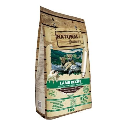 Natural Greatness Lamb Recipe Sensitive Starter Puppy & Adult Mini 15 kg