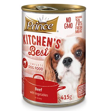 PRINCE KITCHEN BEST PES HOVĚZÍ & ZELENINA 415 G