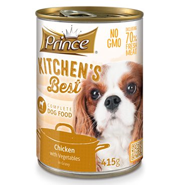 PRINCE KITCHEN BEST PES KUŘE/ZELENINA 415G