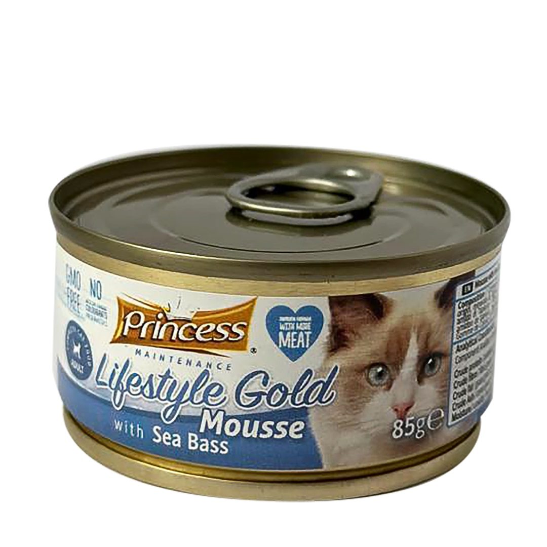 LIFESTYLE GOLD MOUSSE -SEABASS 85G