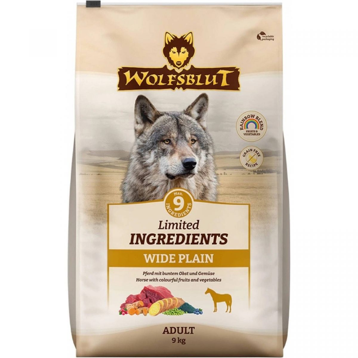 WB Limited Ingredients Wide Plain ADULT 9kg