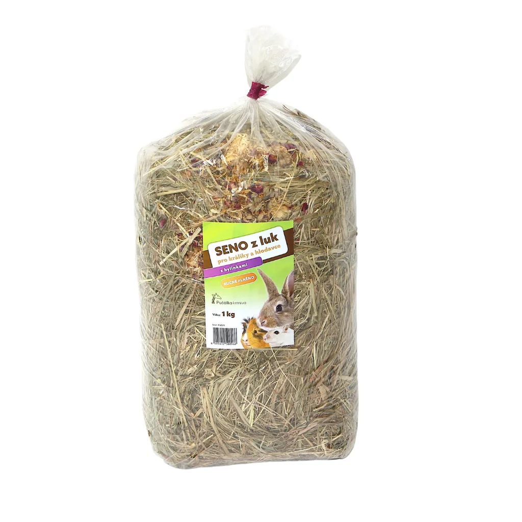 Pučálka luční seno s bylinkami 1kg