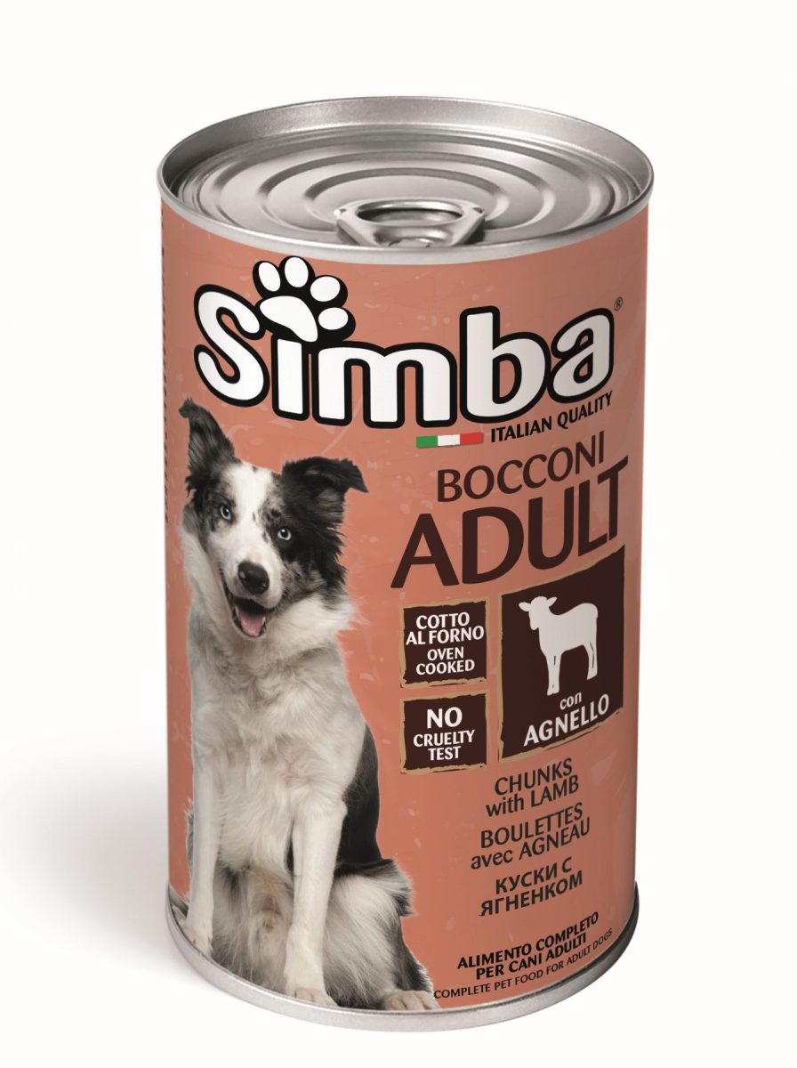 SIMBA Dog  Jehněčí kousky 1230g