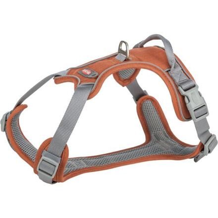 Postroj PREMIUM ACTIVE, rezavá M: 49-69 cm/ 20 mm