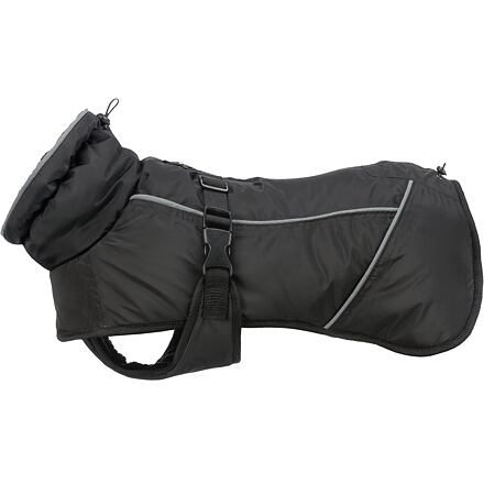 Zimní kabátek BRIZON s membránou, černá XS: 30cm, hruď: 32-55cm, krk: až k 38cm