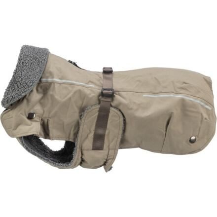 Kabátek ROUEN 2 v 1, buldog střih, písková XS:30cm, hruď:36-58cm, krk:36-44cm