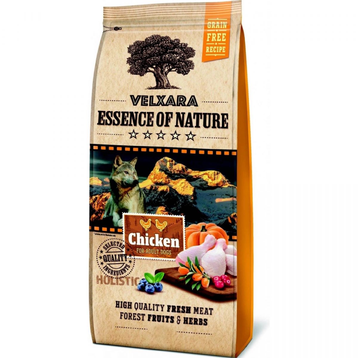 Velxara Dry FM GF Dog Adult Chicken 11,4kg