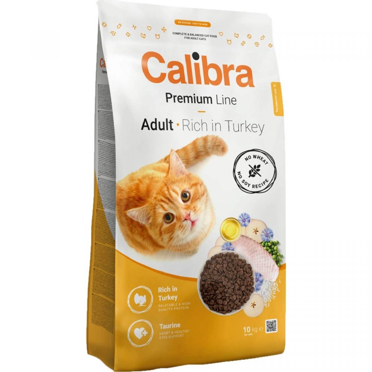 Calibra Cat Premium Line Adult Turkey 10kg