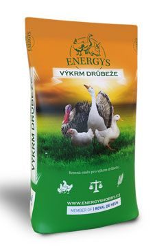 Krmivo pro kachny ENERGYS MAXI granulované 25kg