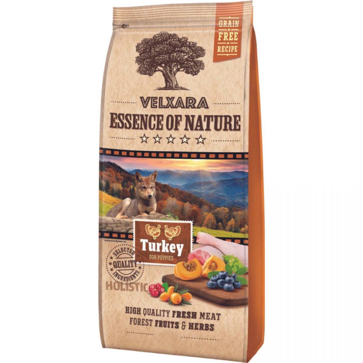 Velxara Dry FM GF Dog Puppy Turkey 750g