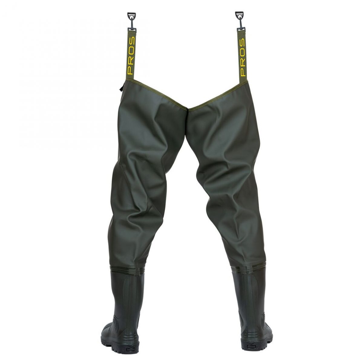 PROS brodící holinky Thigh STANDARD Plavitex Heavy Duty Oliv vel.46