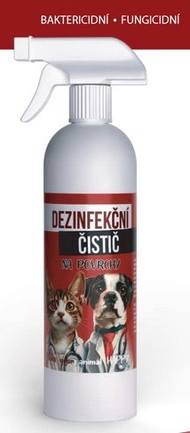 Desinfekční čistič na povrchy 500ml