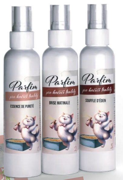 Parfém pro kočičí toalety Soufle D´eden 85ml