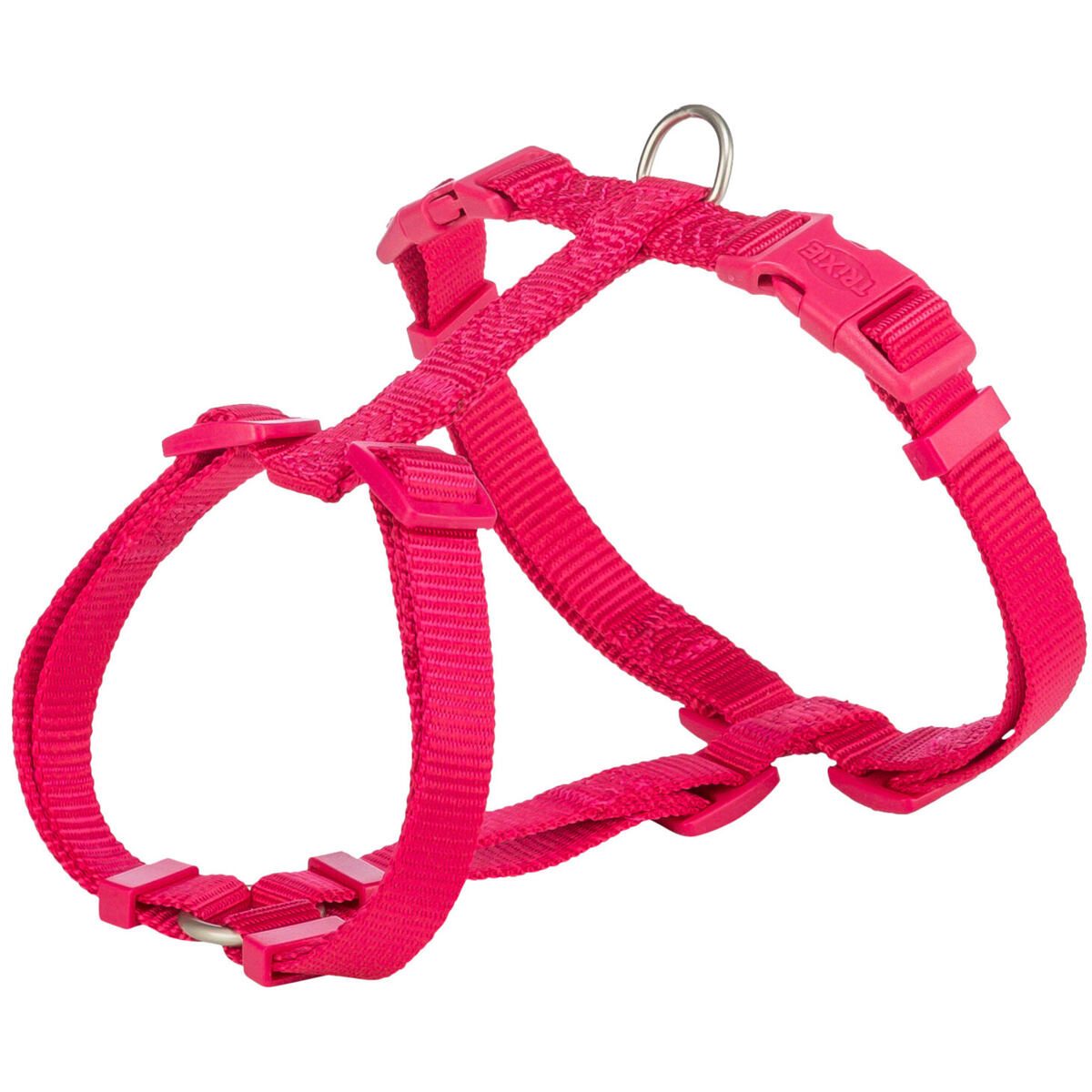 H-postroj PREMIUM, fuchsia XXS-XS:hruď:20-32cm/10mm