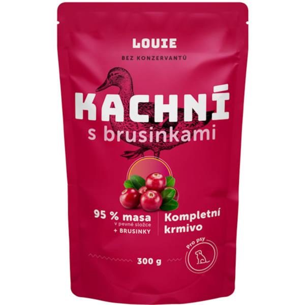 Louie Adult Kachní s brusinkami 300 g