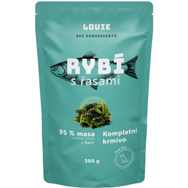 Louie Adult Rybí s řasami 300 g