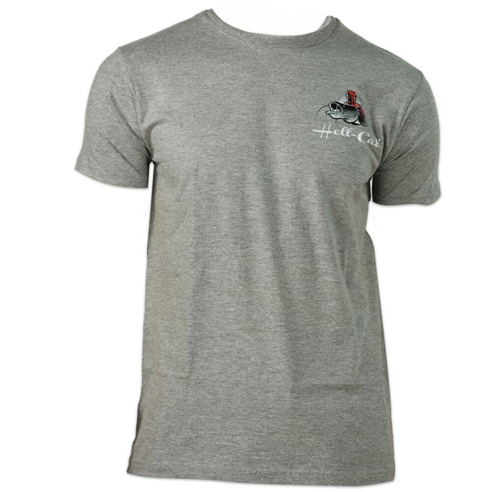 Tričko Hell-Cat Style šedé vel.M