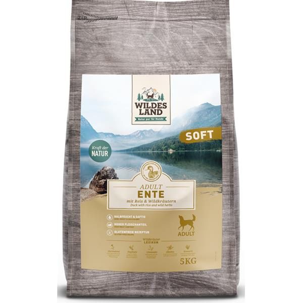 Wildes Land Dog Soft Adult Duck & Rice 5 kg